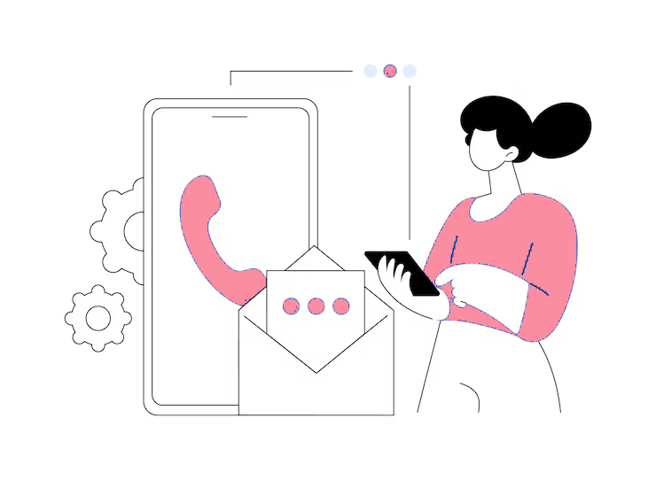 Illustration de contact